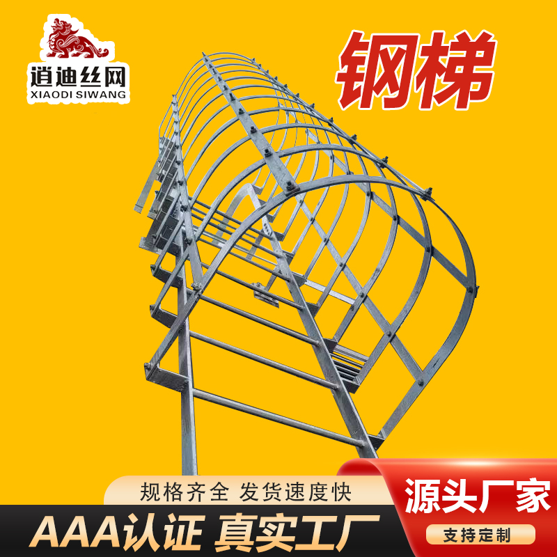 浸锌上屋面钢直梯